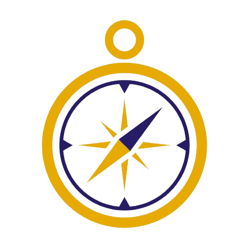 boussole représentant le logo du site simplifié
